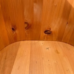 【引取・発送OK】さわらのお風呂桶　木製風呂　サウナの水風呂に　古民家　露天風呂　アウトドア