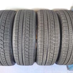 冬17インチ【富山】エスティマ C-HR アルファード カローラ クロスロード MPV エクストレイル エルグランド 冬 ブリヂストン 215/60R17 中古4本 IS45 +45 ET45