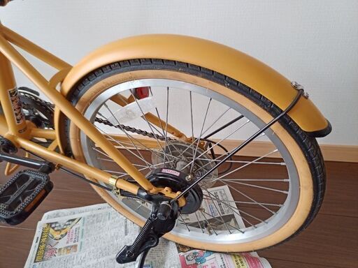 折りたたみ自転車 Miyata 【中古】Panasonic 折りたたみ KV105 前18×後20インチ ブラック オフタイム パナソニック 自転車本体