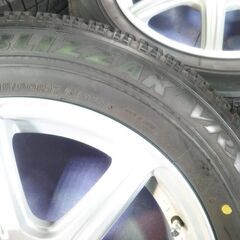 冬17インチ【富山】エスティマ C-HR アルファード カローラ クロスロード MPV エクストレイル エルグランド 冬 ブリヂストン 215/60R17 中古4本 IS45 +45 ET45