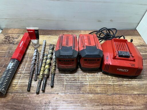 ▽ HILTI TE30-A36 充電式 ロータリー ハンマードリル バッテリー B36 