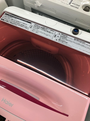 【店頭受け渡し】(71)  Haier  JW-U55HK  2021年製　5.5kg全自動洗濯機　中古品