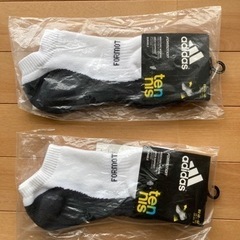 【500円クーポン券プレゼント付き】未使用　adidas メンズ靴下　