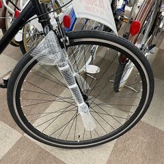 🚴1年保証!!未使用!! 21Technology(21テクノロジー) クロスバイクシマノ製6段変速ギア ブラックゴールド🚴226
