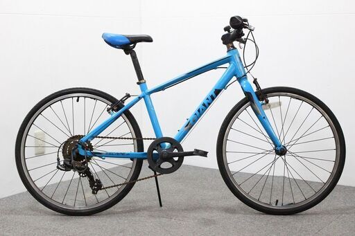 【先約済み】 GIANT ジャイアント クロスバイク ESCAPE JR エスケープ 24インチ 子供用自転車 7段変速 ブルー 1-H001J