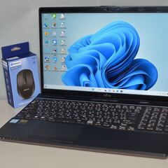 最新Windows11+office 富士通 WA3/B3 高性能 i7-8550U/メモリ8GB