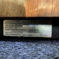 愛品館八千代店】SONYESPRIT APM-6Monitor