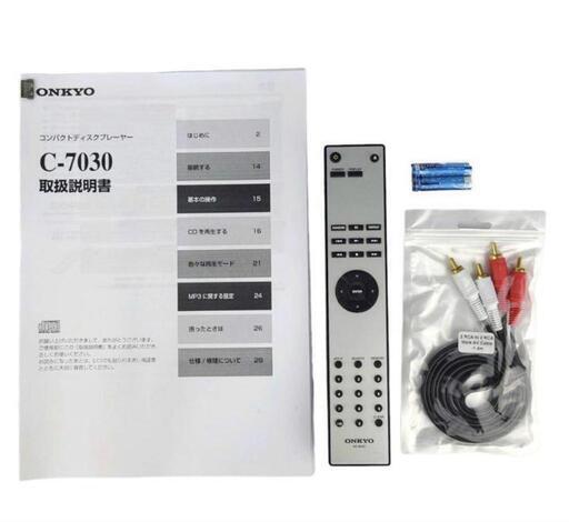 美品 動作確認済】ONKYO CDプレーヤー (シルバー) C-7030(S) | dpcoman.om