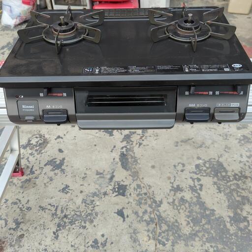 LPガス　プロパンガス　2020年製リンナイガステーブル RTE640BK2R