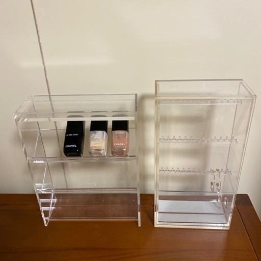 2個セット1500円　無印良品　アクリルケース