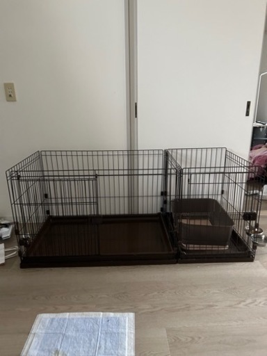 犬 ゲージ  小型犬〜大型犬まで トイレ別