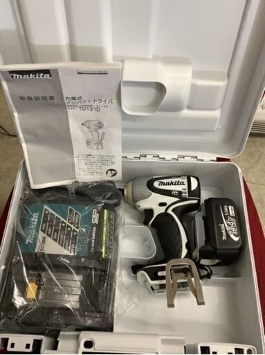 【SALE】MAKITA マキタ 充電式 インパクトドライバ 14.4V 3.0Ah TD131D リサイクルショップ宮崎屋　佐土原店23.2.7ｋ