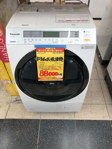 【引取限定】Panasonic パナソニック NA-VX8800L 洗11kg 乾6kg 18年製【小倉南区葛原東】