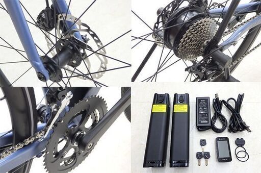 BESV/ベスビー e-ロードバイク JR1 YCRT04 XSサイズ マットブルー