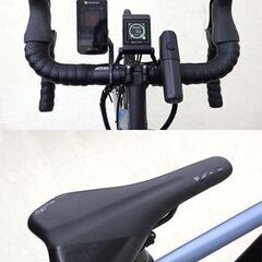 BESV/ベスビー e-ロードバイク JR1 YCRT04 XSサイズ マットブルー bryton Rider750 予備バッテリー付き 電動アシスト e-Bike