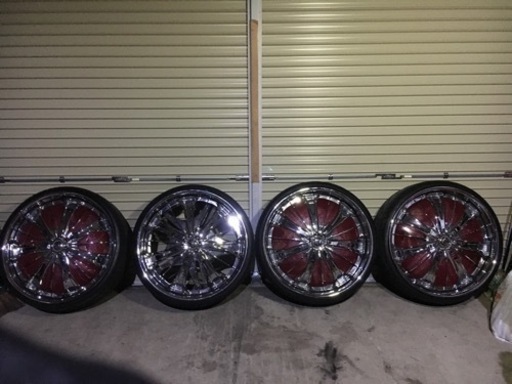 工場 26インチ スピンナー キャデ カプリス インパラ 希少pcd127
