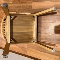木製 ダイニングチェア 4脚