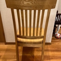 木製 ダイニングチェア 4脚