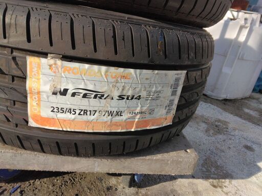 佐賀☆235/45/17☆新品タイヤ☆2本 