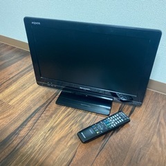 AQUOS 19型テレビ