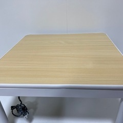 【売却済】コタツテーブル リバーシブル天板 75×75cm 