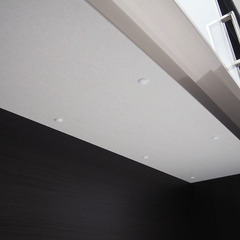 ニトリ キッチンボード 食器棚 幅120×奥行50×高さ206cm Nポスティア120KB BK 黒系 (LA23)