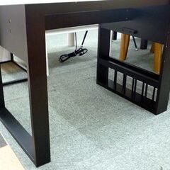 ☆ダイニングテーブル ベンチ 2点セット バタフライタイプ 幅920mm　奥行750mm 高さ700mm 白 エナメル天板 札幌 北20条店