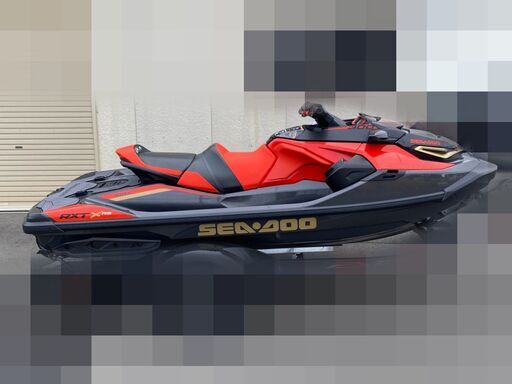 シードゥー SEA-DOO RXT-X 300 レッド RS 2020 BRP アワー 20時間 ジェットスキー 水上バイク 船 Bluetoothスピーカー オーディオ ボート 中古