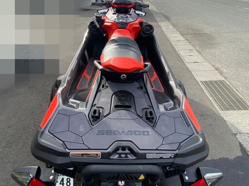 シードゥー SEA-DOO RXT-X 300 レッド RS 2020 BRP アワー 20時間 ジェットスキー 水上バイク 船 Bluetoothスピーカー オーディオ ボート 中古