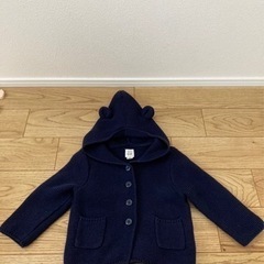 babyGAP ニットくまみみパーカー