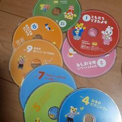 【決定・受付終了】子どもチャレンジ　DVD 8枚