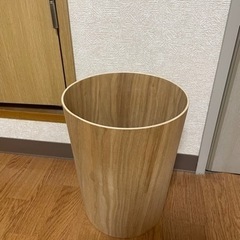 【取引中】ゴミ箱　木目調