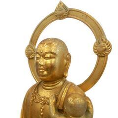 地蔵菩薩 仏像 高さ23cm 重さ3.5kg 秀雲作 仏教美術 札幌 中央