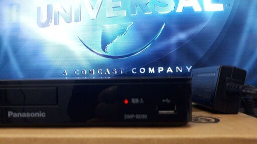 受渡完了　高画質！　Panasonic　Blu-ray／DVDプレーヤー　DMP-BD90-K #zxvzh