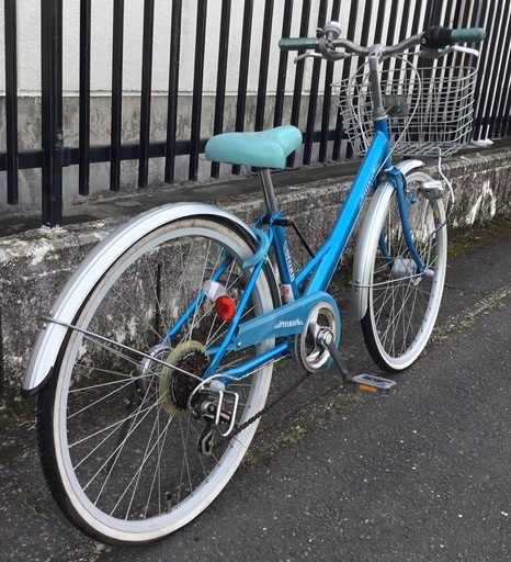 整備・美品＞Felicia・子供用自転車24インチ・オートライト