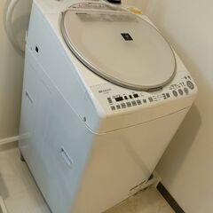 【終了】シャープ 全自動洗濯機（中古）
