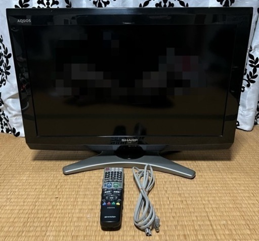 【お渡し済み】SHARP AQUOS 液晶カラーテレビ LC-26E8