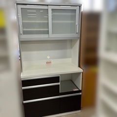 J2186 良品 高橋木工所 食器棚 レンジボード キッチンボー...