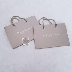 BVLGARI（ブルガリ）ショッパー　紙袋　2枚セット