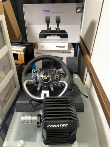 ご購入ありがとうございました。fanatec 一式です