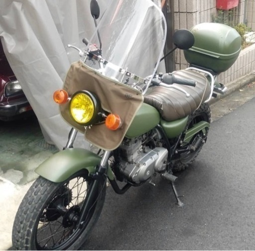 スズキ バンバン200Z ミリタリー仕様 最終値下げ！手元16万円 交換可能