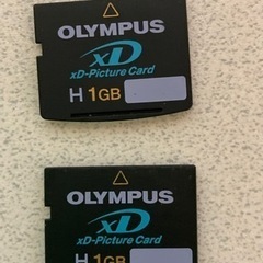xDピクチャーカード　1GB 2枚組