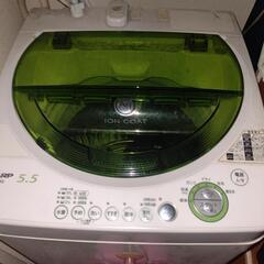 SHARP洗濯機　ES-FG55  5.5キロ