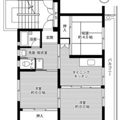 ◆敷金・礼金が無料！◆ビレッジハウス駒ヶ根1号棟 (103号室)