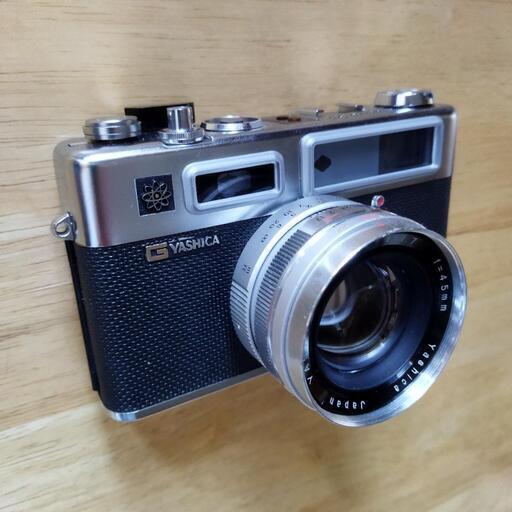 【終了】YASHICAフィルムカメラ  Electro35G(ゴールドメカニカ)【動作未確認】