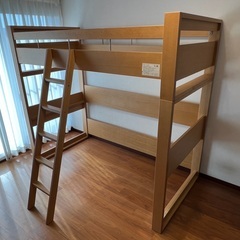 無料 ACTUS アクタス SUNNIO Loft Bed サニ...