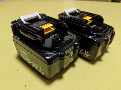マキタ純正！使用期間超短！ BL1430B 14.4V 2個セット！充電器おまけ付き！