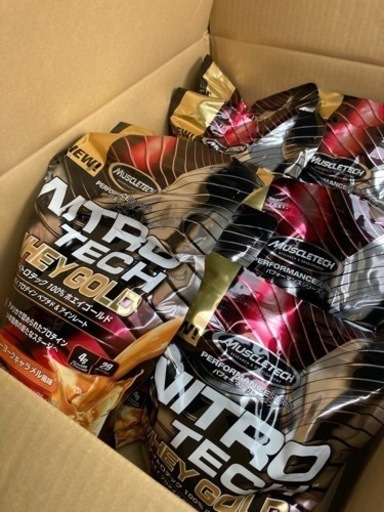 西東京市近郊お届け『ナイトロテック　プロテイン』NITRO-TECH 100% WHEY GOLD  【1kg×10袋】※詳細お問い合わせください