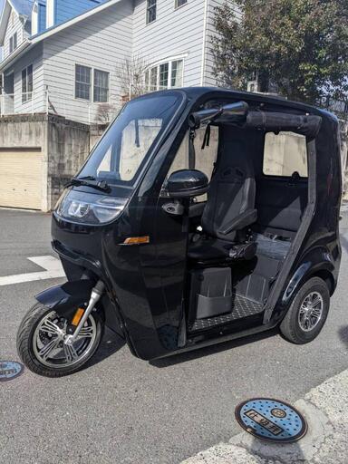 ★新車★３輪電気バイク★試乗可能★３人乗り★トライク★大阪府★配達等に★