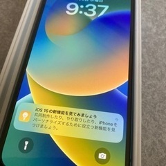 iPhone13 美品 ブルー箱あり SIMフリー